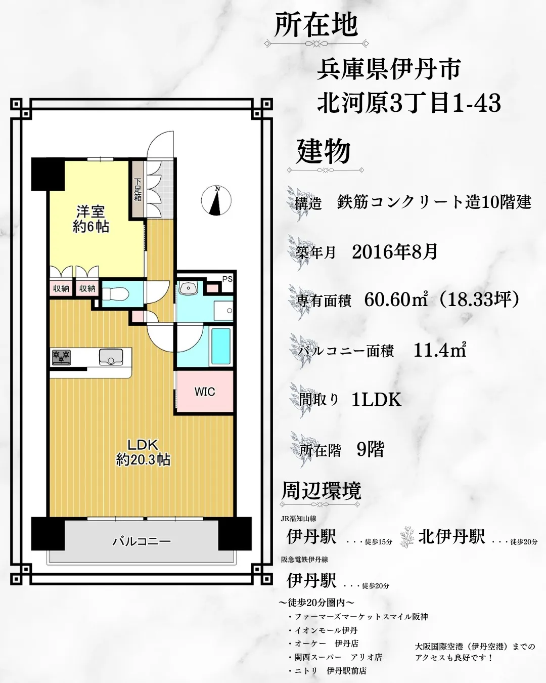🏠 メイツブラン伊丹 9階部分のご紹介 🏠