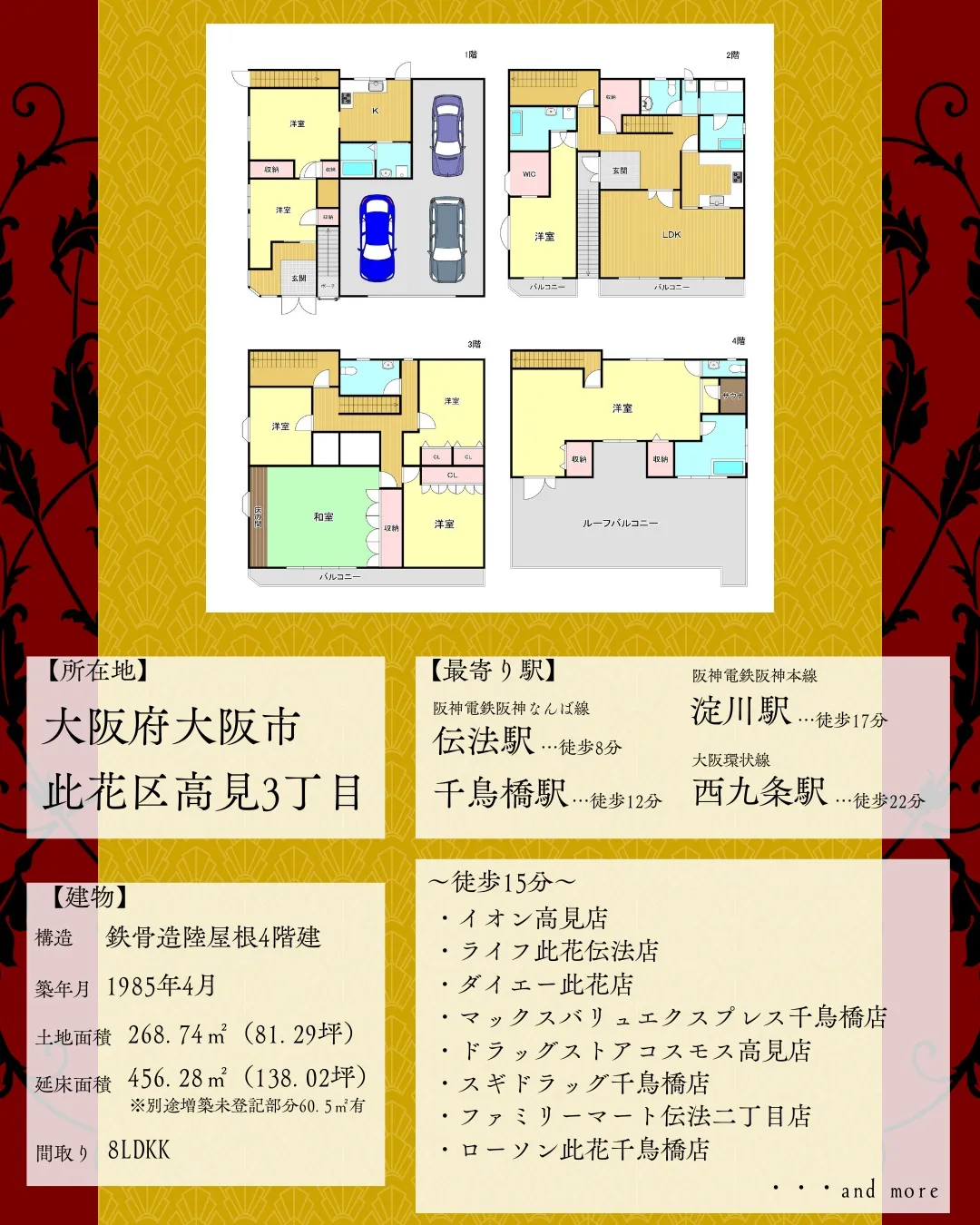 🏠✨【此花区高見3丁目|中古戸建】✨🏠