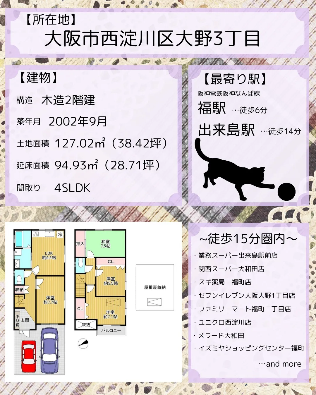 🏠✨【福駅徒歩6分】ファミリーに嬉しい中古戸建のご紹介です✨...